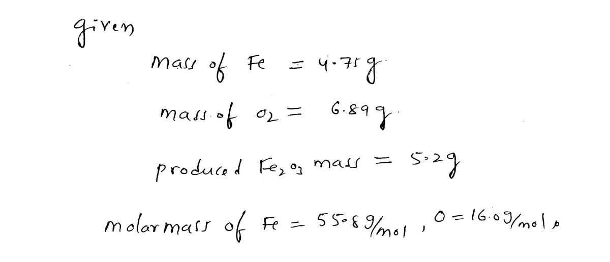 Chemistry homework question answer, step 1, image 1